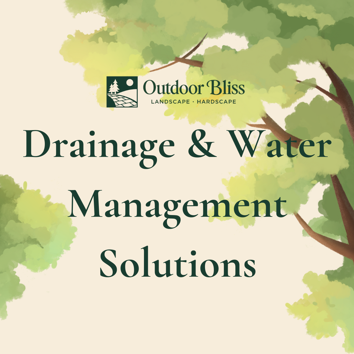 Drainage & Water Management Solutions | Outdoor Bliss Michigan ...